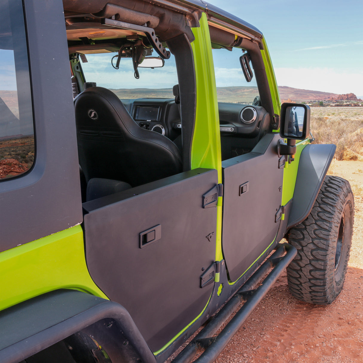 Jeep Wrangler JK Full Aluminum Doors