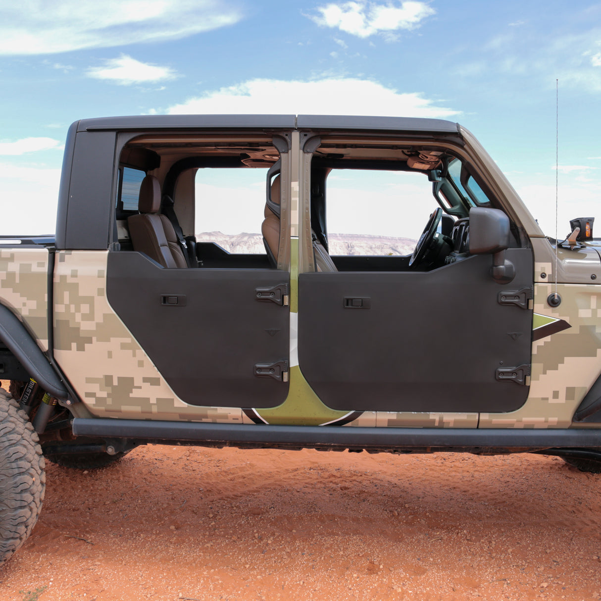 Jeep JT Gladiator Full Aluminum Doors
