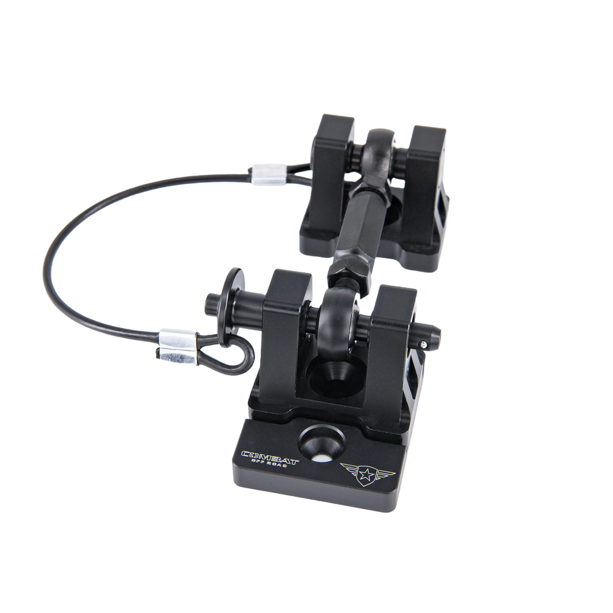 JK/JL/JT Billet Aluminum Hood Latch Set - Black Out Series