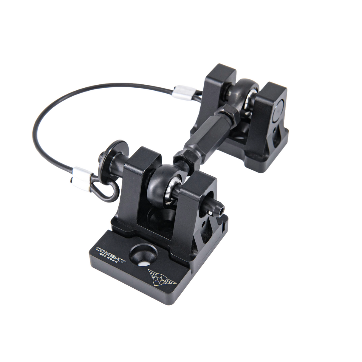 JK/JL/JT Billet Aluminum Hood Latch Set - Black Out Series