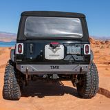 Jeep JL/JLU Wrangler Off Road LED Tail Light Kit - Raw Aluminum