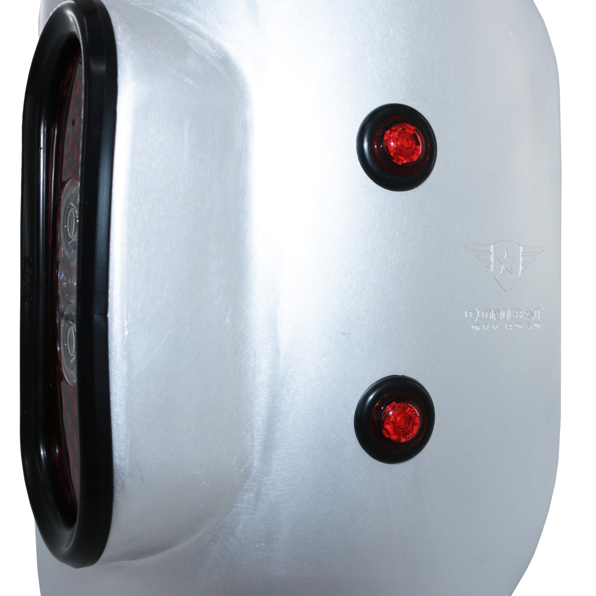 Jeep JT Gladiator Off Road LED Tail Light Kit - Raw Aluminum