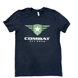 Combat Off Road T-Shirt - Pinup Model - Black