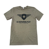 Combat Off Road T-Shirt - Pinup Model - Olive