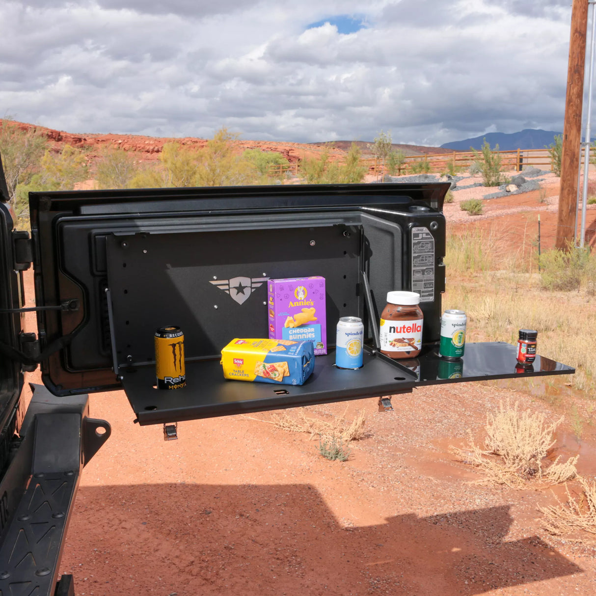 Jeep JK/JL Tailgate Table with Food Grade Cutting Board